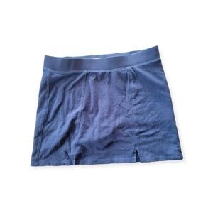 Crown & Ivy skort shorts blue stretch SMALL athletic athleisure work out